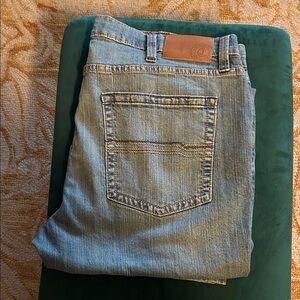 Cody James Wyatt jeans, slim bootcut W40 L32 washed blue